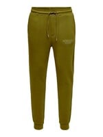 Only & Sons Tom Sweatpants Athletic Club Green Brown