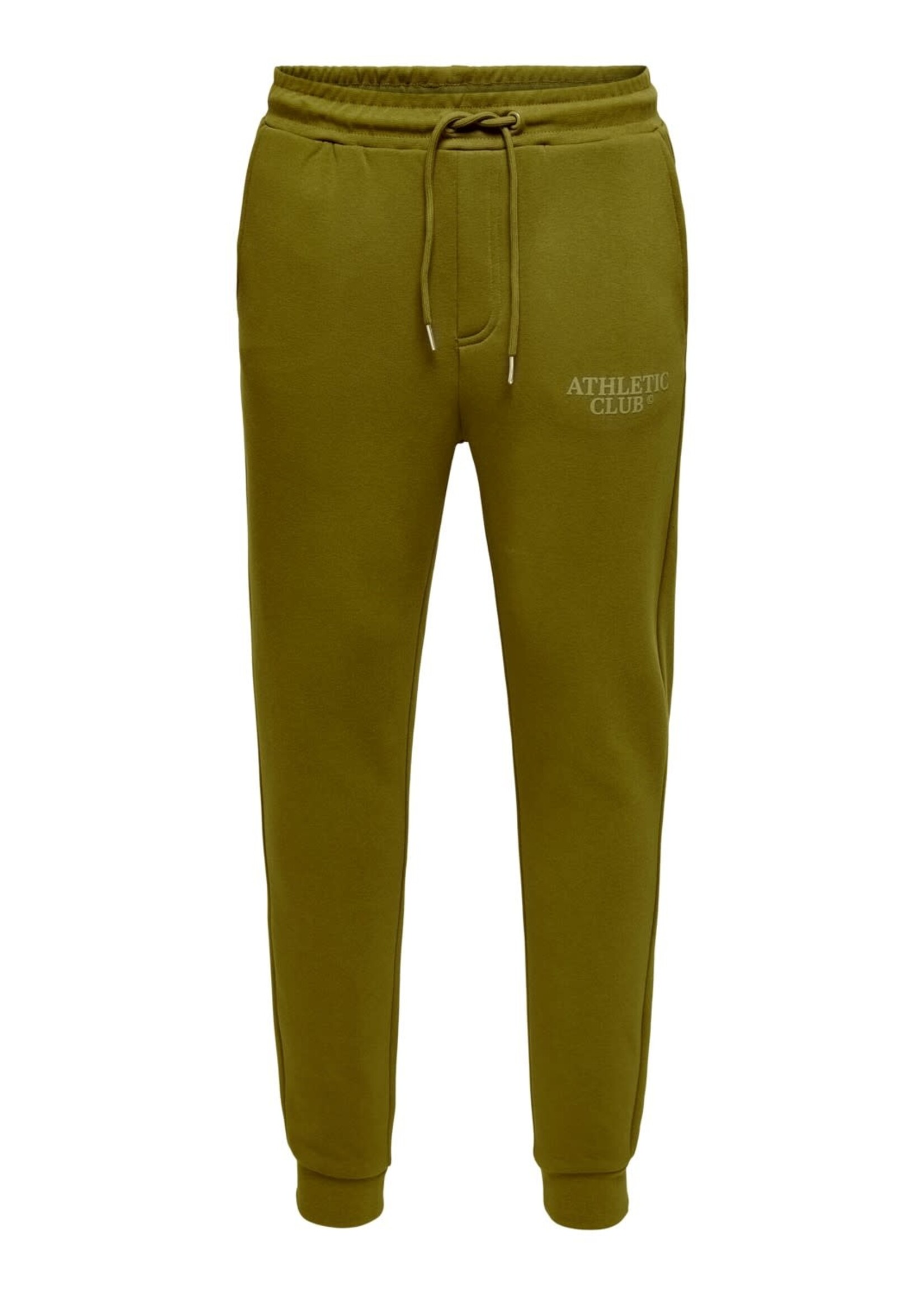 Only & Sons Tom Jogginghose Athletic Club Grün Braun