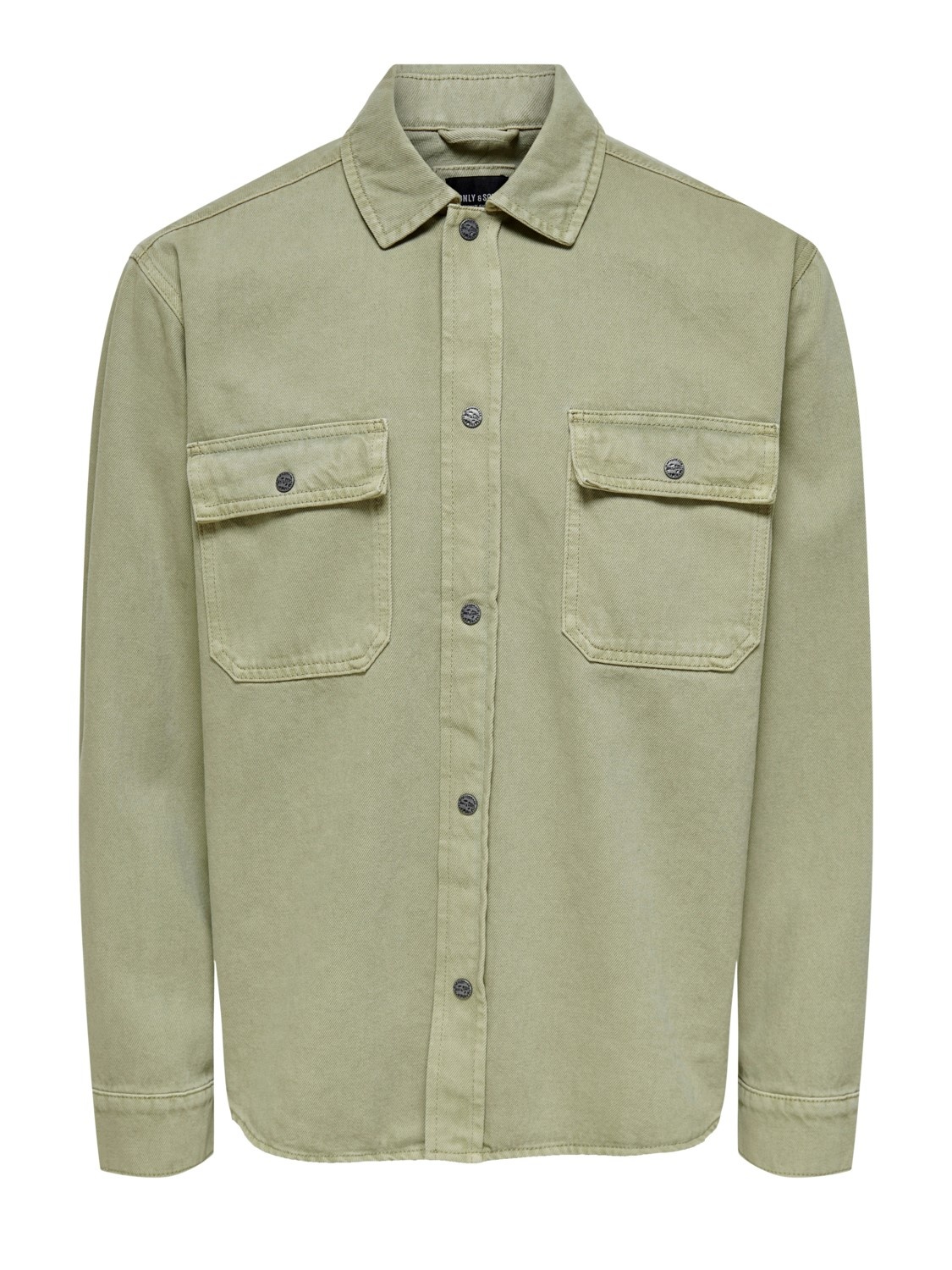 Only & Sons Team Heavy Twill Relax Jacket Silver Sage