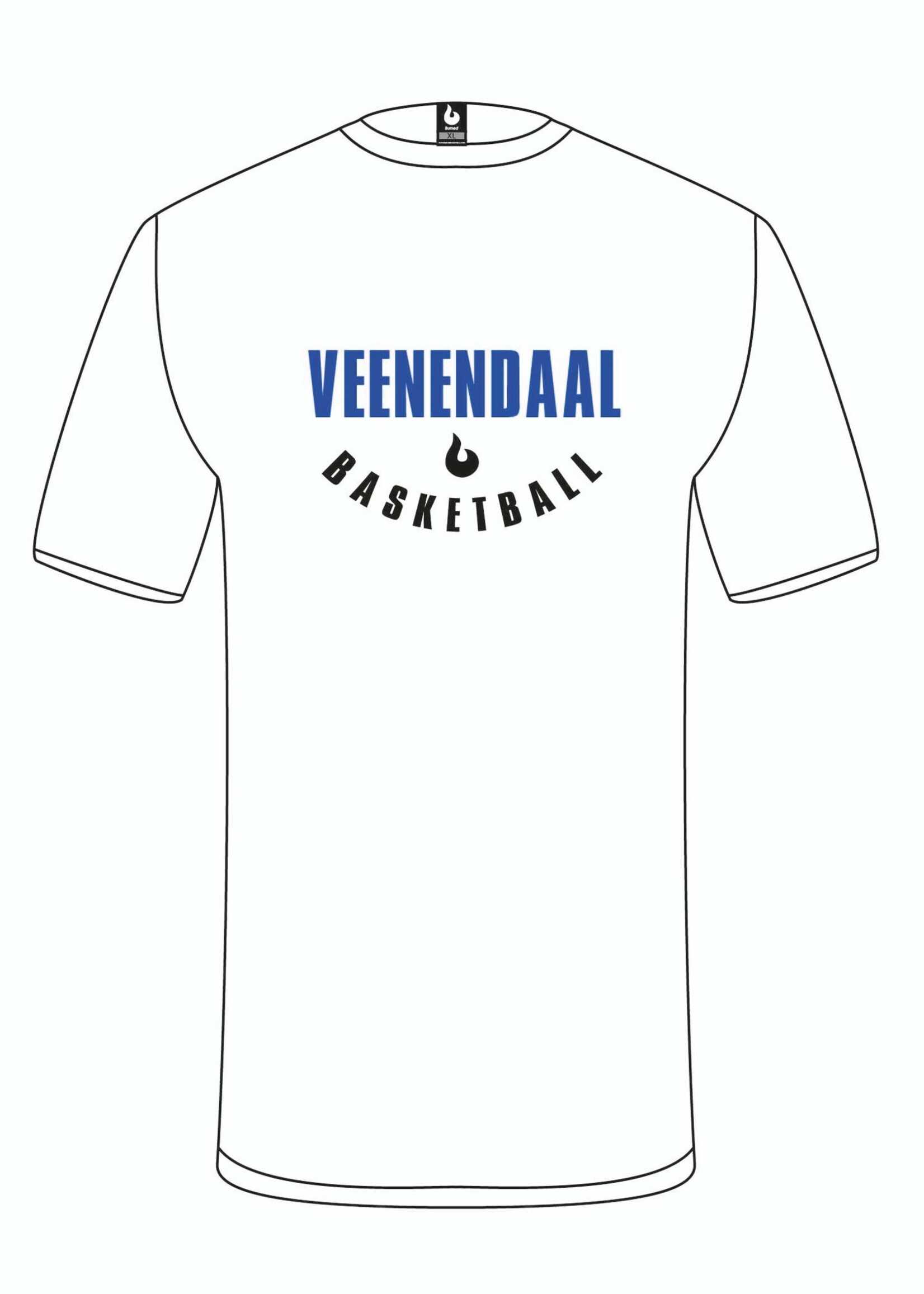 Burned Teamwear VBV Veenendaal Shootingshirt Wit