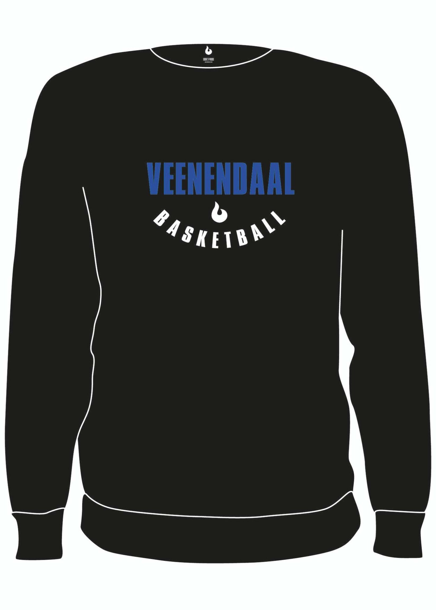 Burned Teamwear VBV Veenendaal Crewneck Zwart