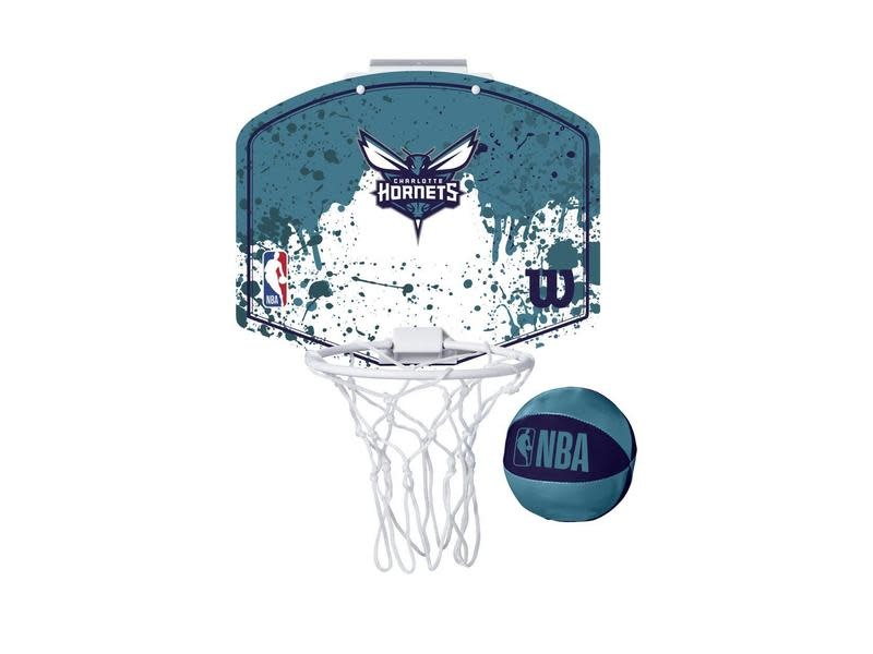 Wilson NBA Team Mini Hoop Hornets - - turquoise - maat ONE-SIZE