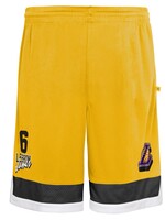 Outerstuff Los Angeles Lakers Lebron James Short Geel
