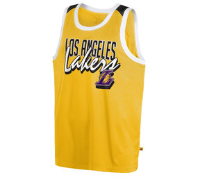 Nike Basketball NBA LA Lakers Lebron James Swingman jersey vest in yellow