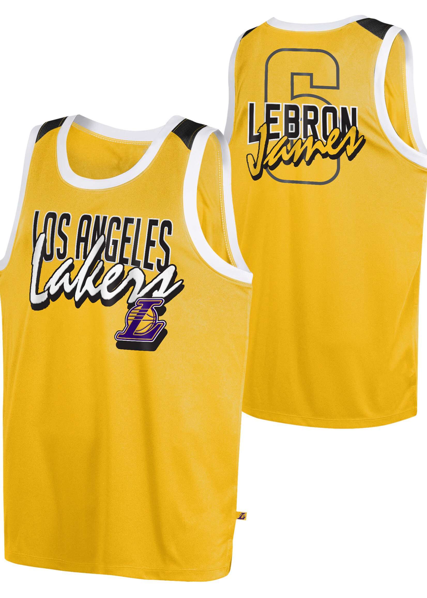 Outerstuff Los Angeles Lakers Lebron James Jersey Yellow