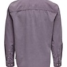 Only & Sons Alp Relaxed Washed Corduroy Shirt Purple Ash Only & Sons Alp Relaxed Washed Corduroy Shirt Purple Ash
