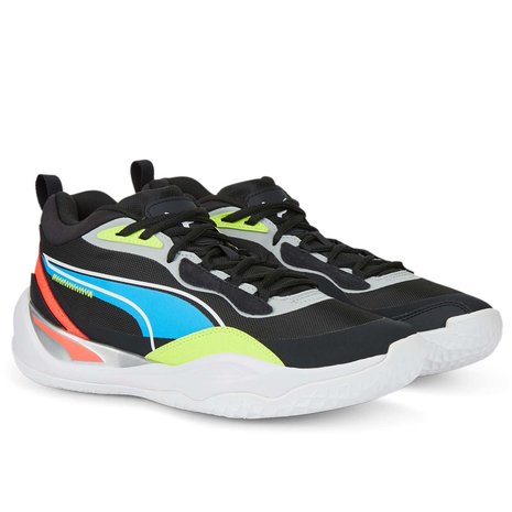 Puma Playmaker Pro Black Lime Burned Sports