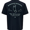 Only & Sons Farris Life Elon Relax Tee Navy Only & Sons Farris Life Elon Relax Tee Navy