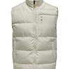 Only & Sons Jake Quilted Bodywarmer Creme Only & Sons Jake Quilted Bodywarmer Creme