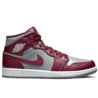 Jordan Air Jordan 1 Mid Cherrywood Red White Jordan Air Jordan 1 Mid Cherrywood Red White