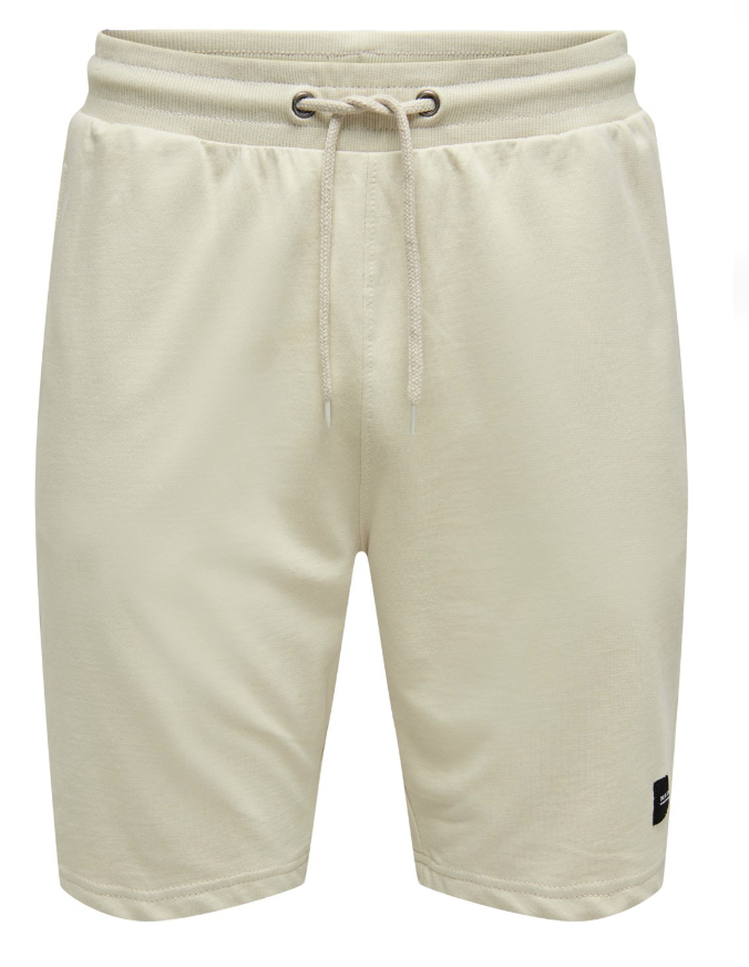 Only & Sons Neil Sweat Short Beige Only & Sons Neil Sweat Short Beige