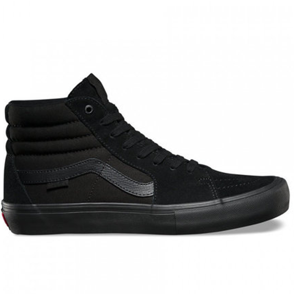 Vans Sk8 Hi Pro Black Black Burned Sports