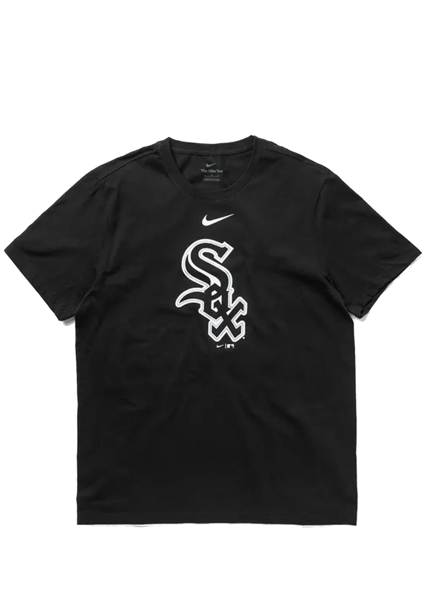 NIKE MLB Chicago White Sox Large Logo Korte Mouwen Ronde Hals T-Shirt Mannen Zwart - Maat M