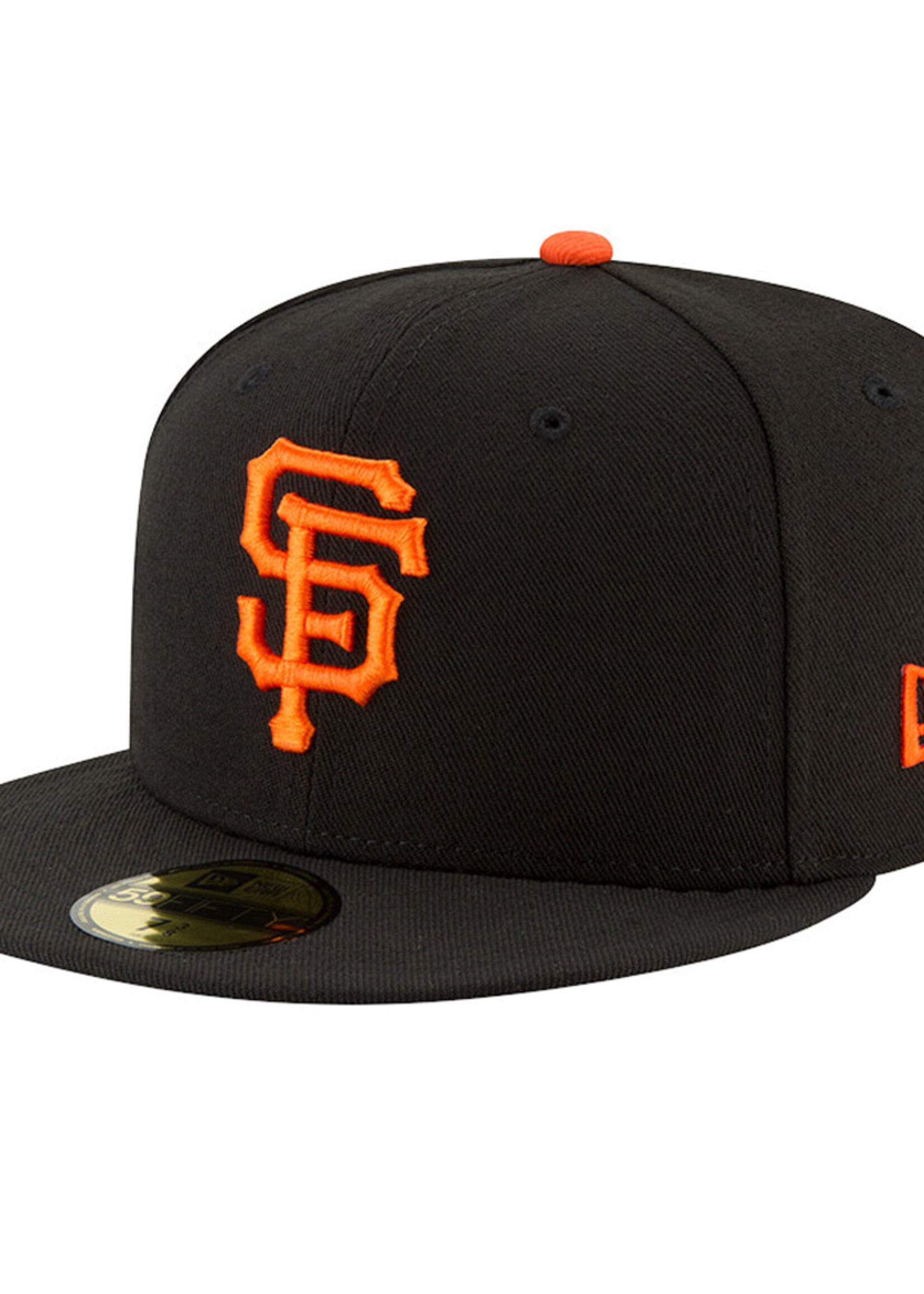 New Era San Francisco Giants Fitted Cap Black Orange