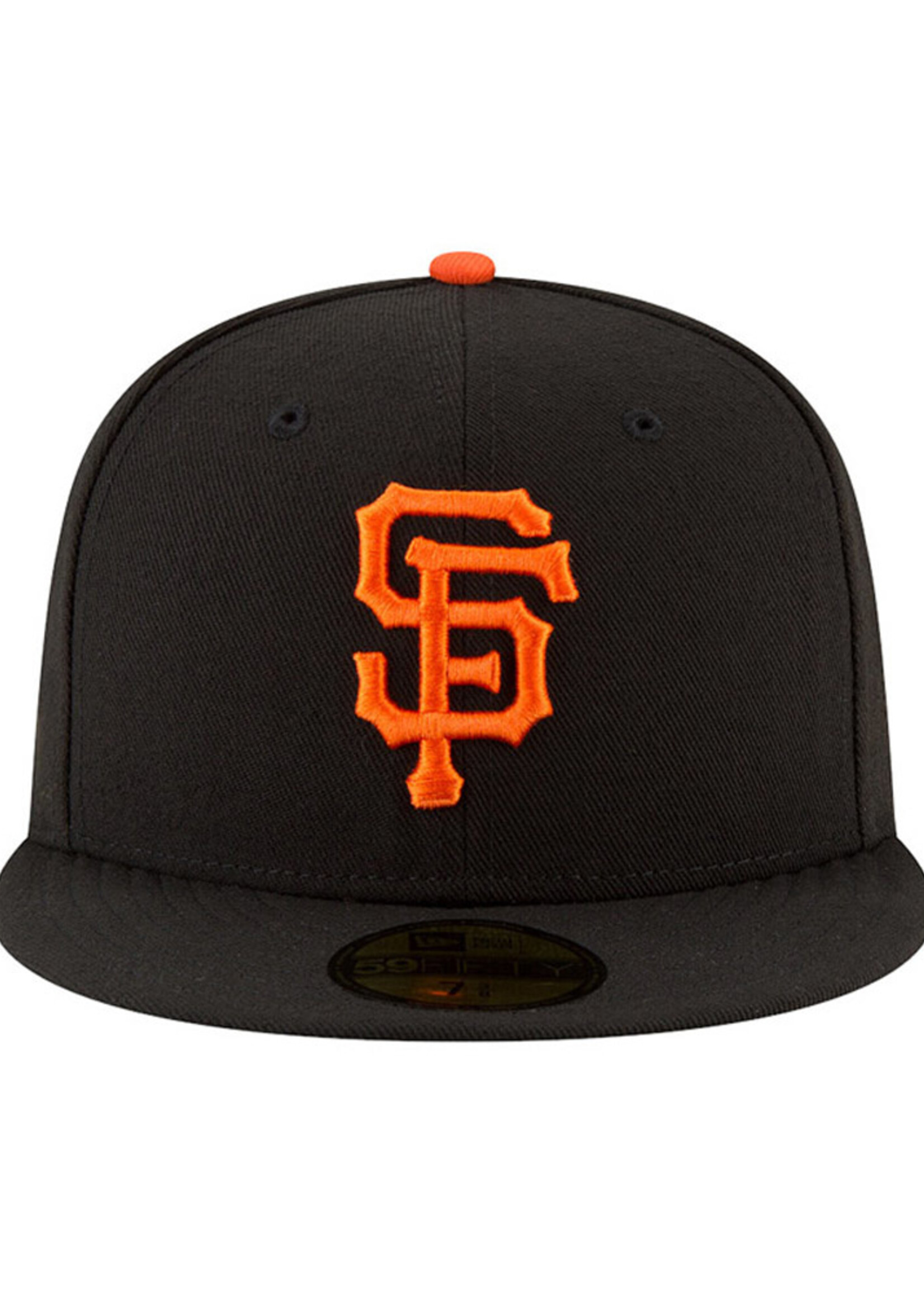 New Era San Francisco Giants Fitted Cap Black Orange