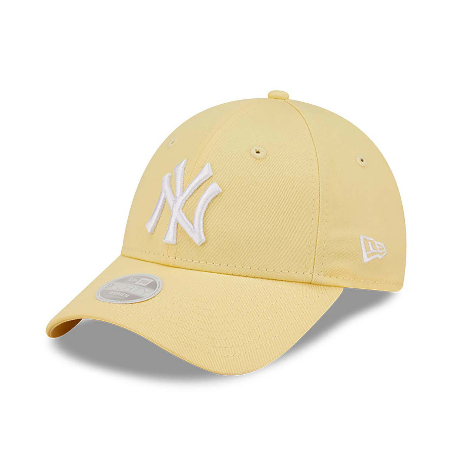 New York Yankees Women 9Forty Cap Yellow White - Burned Sports