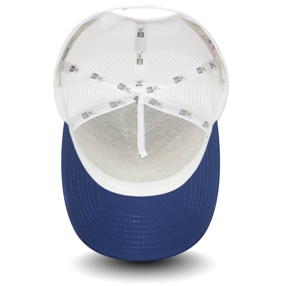 LA Dodgers Trucker Cap Blue White - Burned Sports