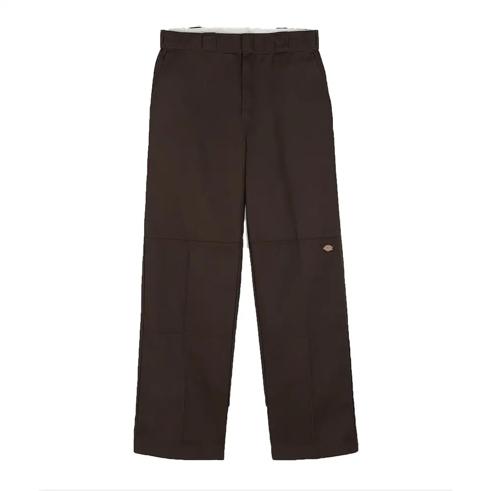 Dickies Double Knee Worker Broek Dark Brown - Burned Sports