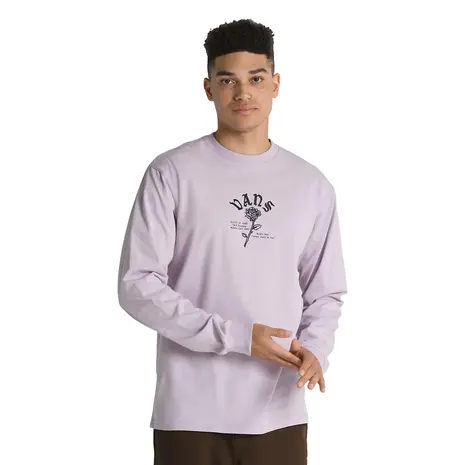 House Of Vans LS Tee Lavender Frost Burned Sports