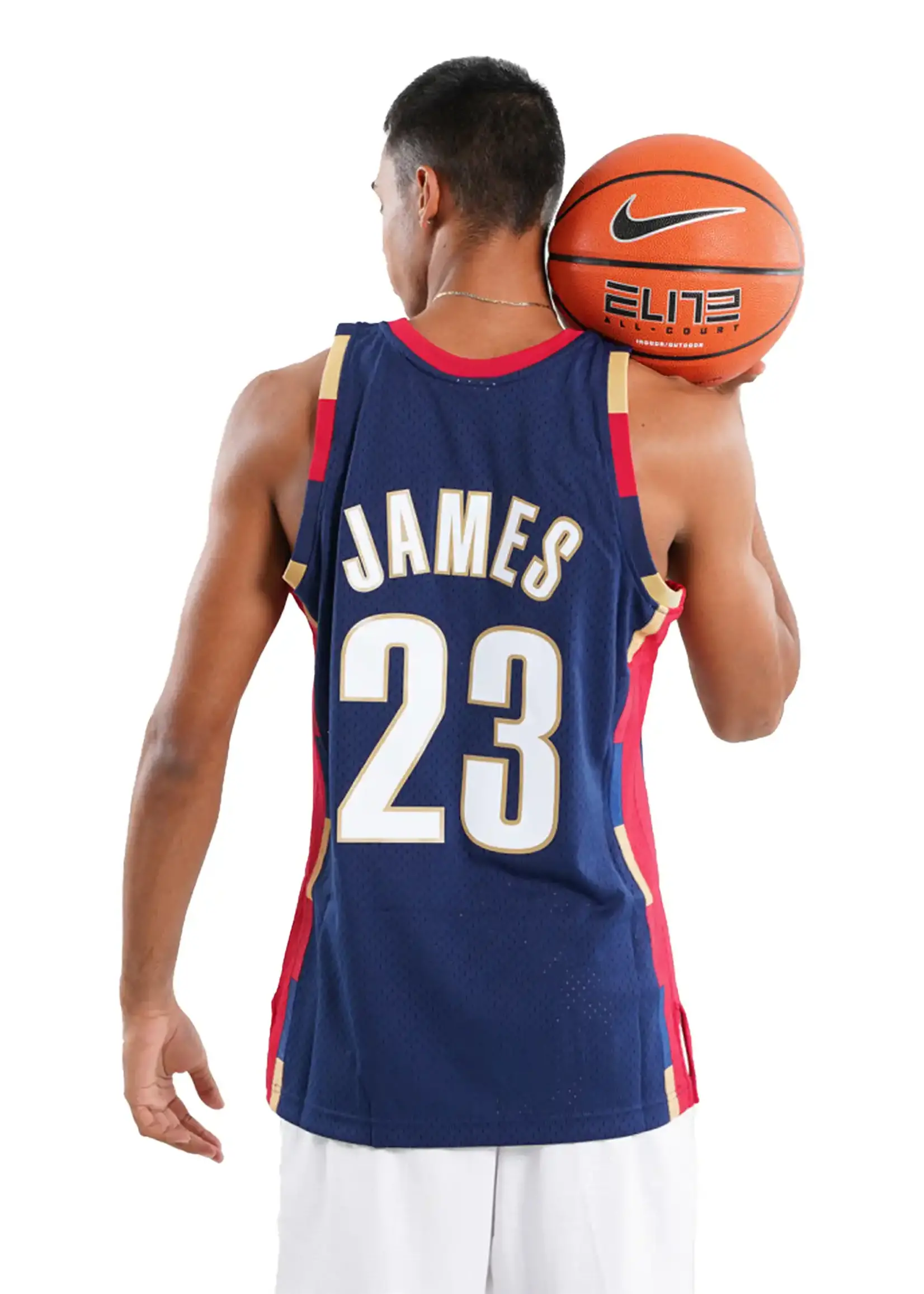 Mitchell & Ness NBA Swingman Cleveland Cavaliers LeBron James Jersey Navy