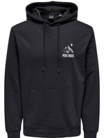 Only & Sons Carl Mountain Sweat Hoodie Navy