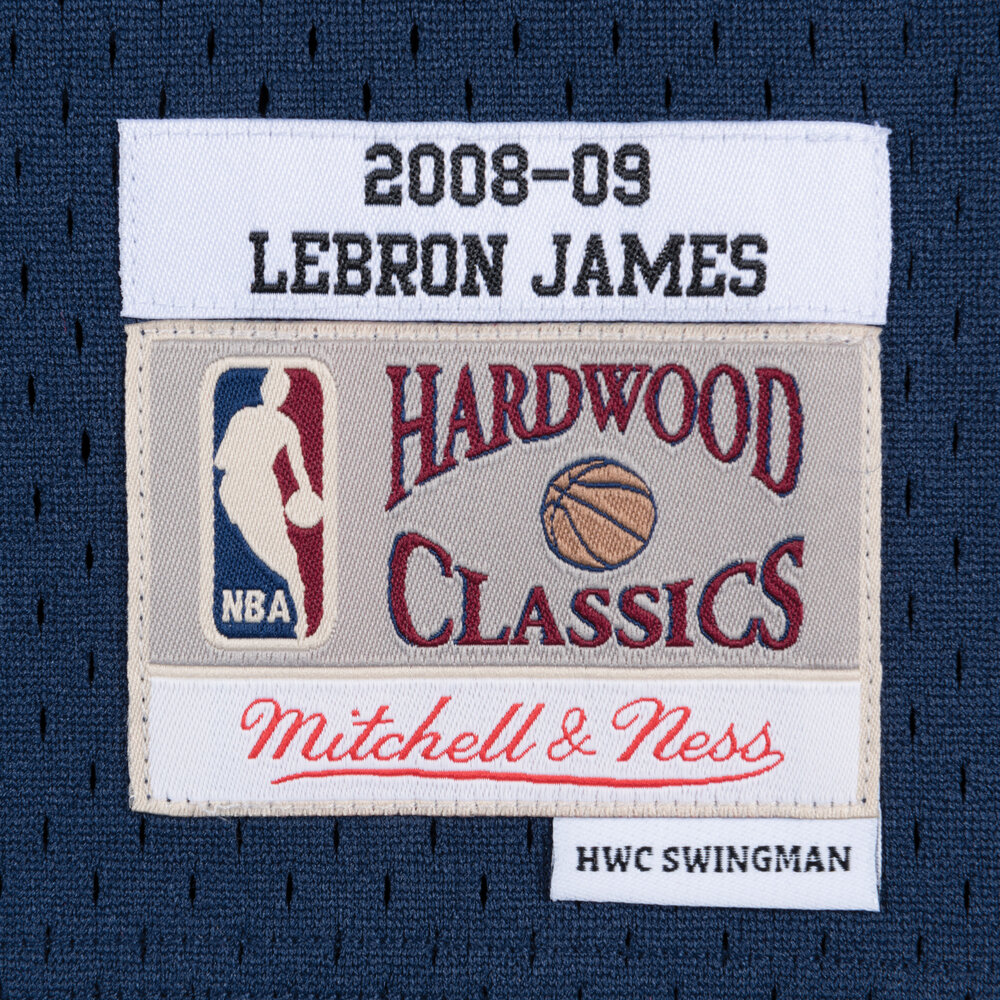 Youth LeBron James Cleveland Cavaliers Mitchell & Ness 2008-09 Hardwood Classics Swingman Navy Jersey