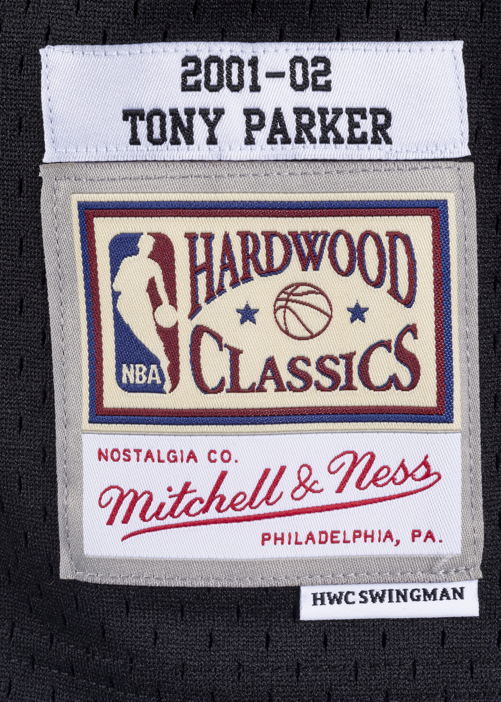Mitchell & Ness NBA Swingman San Antonio Spurs Tony Parker Jersey Black