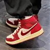Jordan Air Jordan 1 MID WMNS Team Red University Red-Sail Sneakers Jordan Air Jordan 1 MID WMNS Team Red University Red-Sail Sneakers