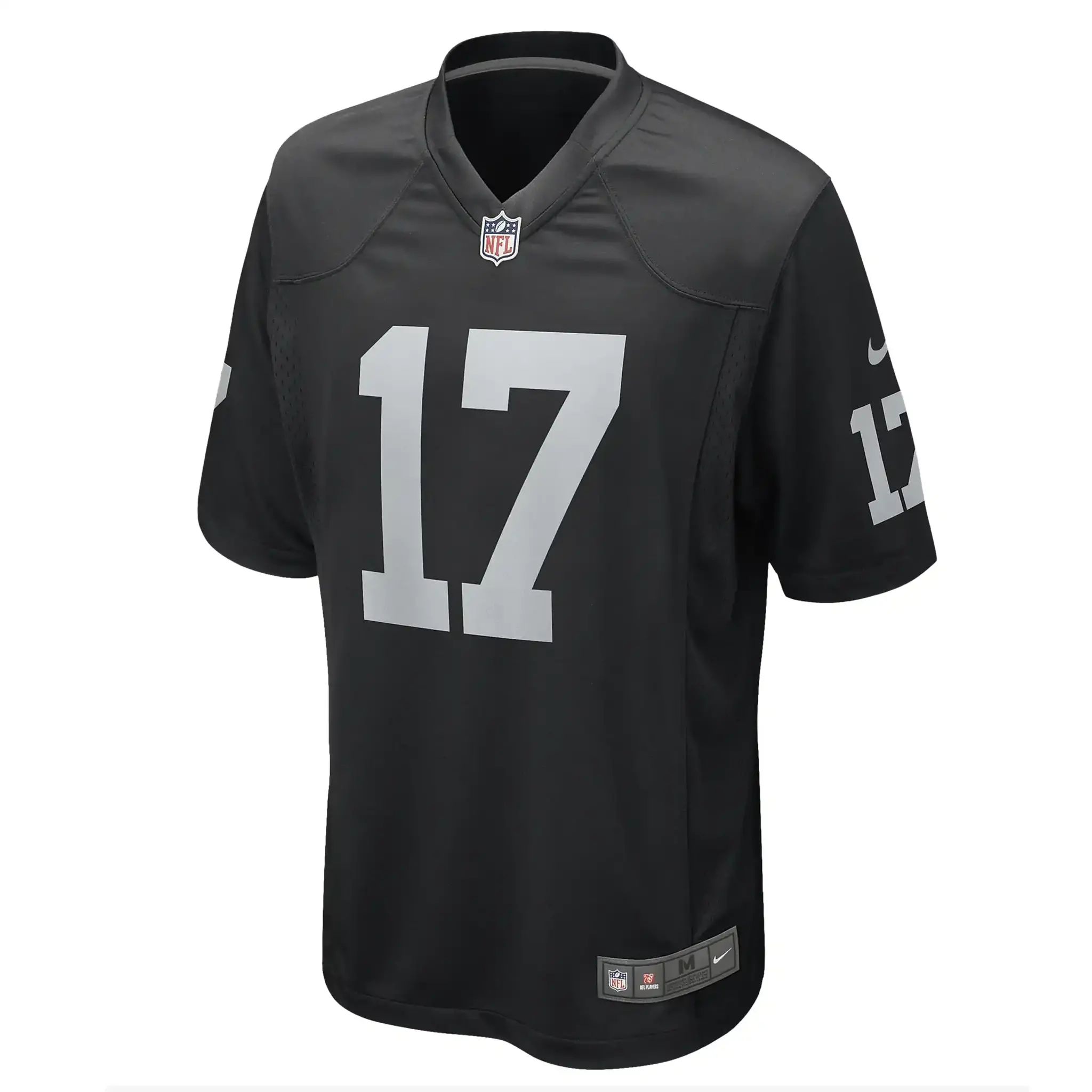 Nike Las Vegas Raiders Home Game Jersey - Maat S - Adams 17 - Zwart - NFL - American Football Shirt - Football Jersey Heren