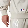 New Era New York Yankees League Essential Oversized Hoodie Beige New Era New York Yankees League Essential Oversized Hoodie Beige