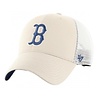 47 Brand Boston Red Sox Ball Park Trucker Cap Bone 47 Brand Boston Red Sox Ball Park Trucker Cap Bone