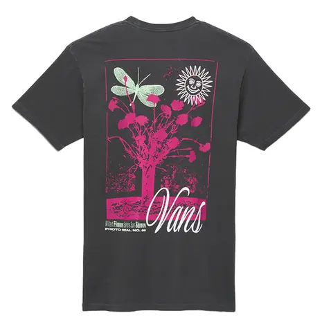 Graphic Tee Shirt for Women Vintage Wildflower Oversized T-shirt