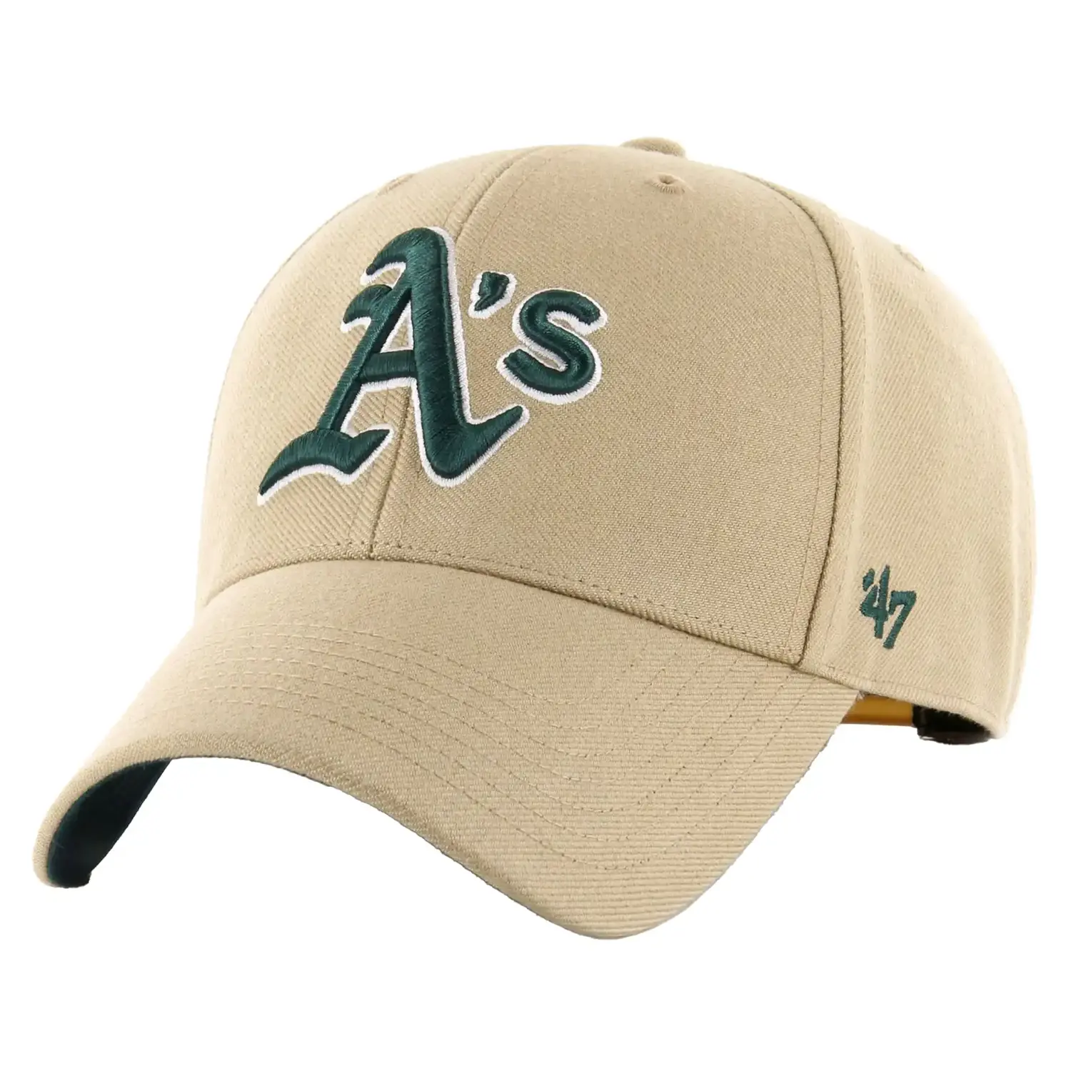 MLB Oakland Athletics MVP Team Logo Cap Black green