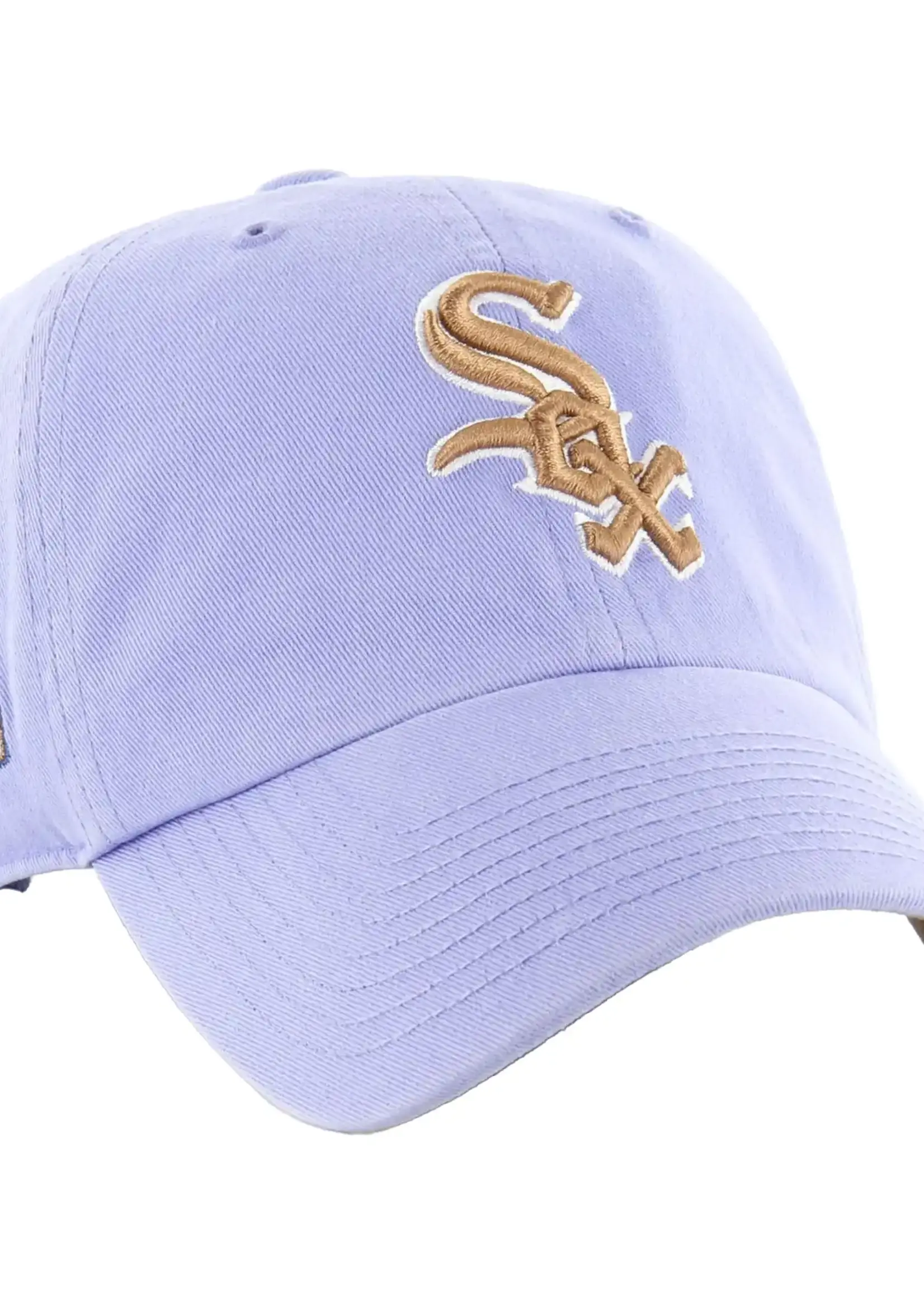 47 Brand Chicago White Sox World Series Clean Up Cap Lavender