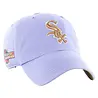 47 Brand Chicago White Sox World Series Clean Up Cap Lavender 47 Brand Chicago White Sox World Series Clean Up Cap Lavender