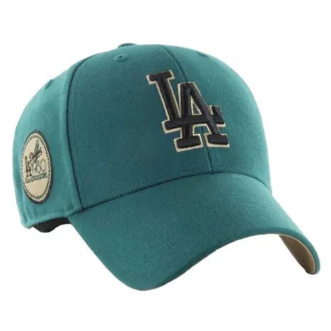 47 Brand MVP Snapback Los Angeles Dodgers Cap - Black/Black