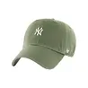 47 Brand New York Yankees Base Runner Mini Logo Cap Moss Green 47 Brand New York Yankees Base Runner Mini Logo Cap Moss Green