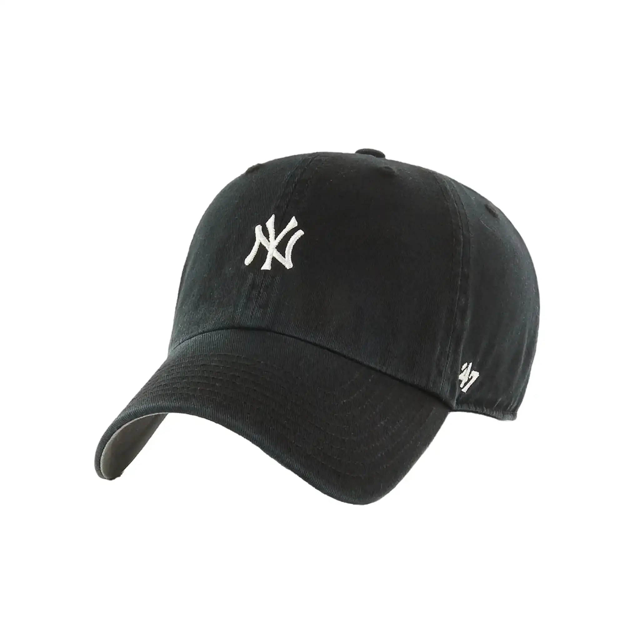 47 Brand MLB LA Dodgers Baseball Cap In Black With Small Logo for Men