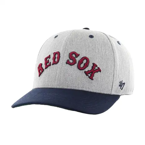 MLB Vintage Boston Red Sox Fly Out '47 Midfield Cap Gray - Burned