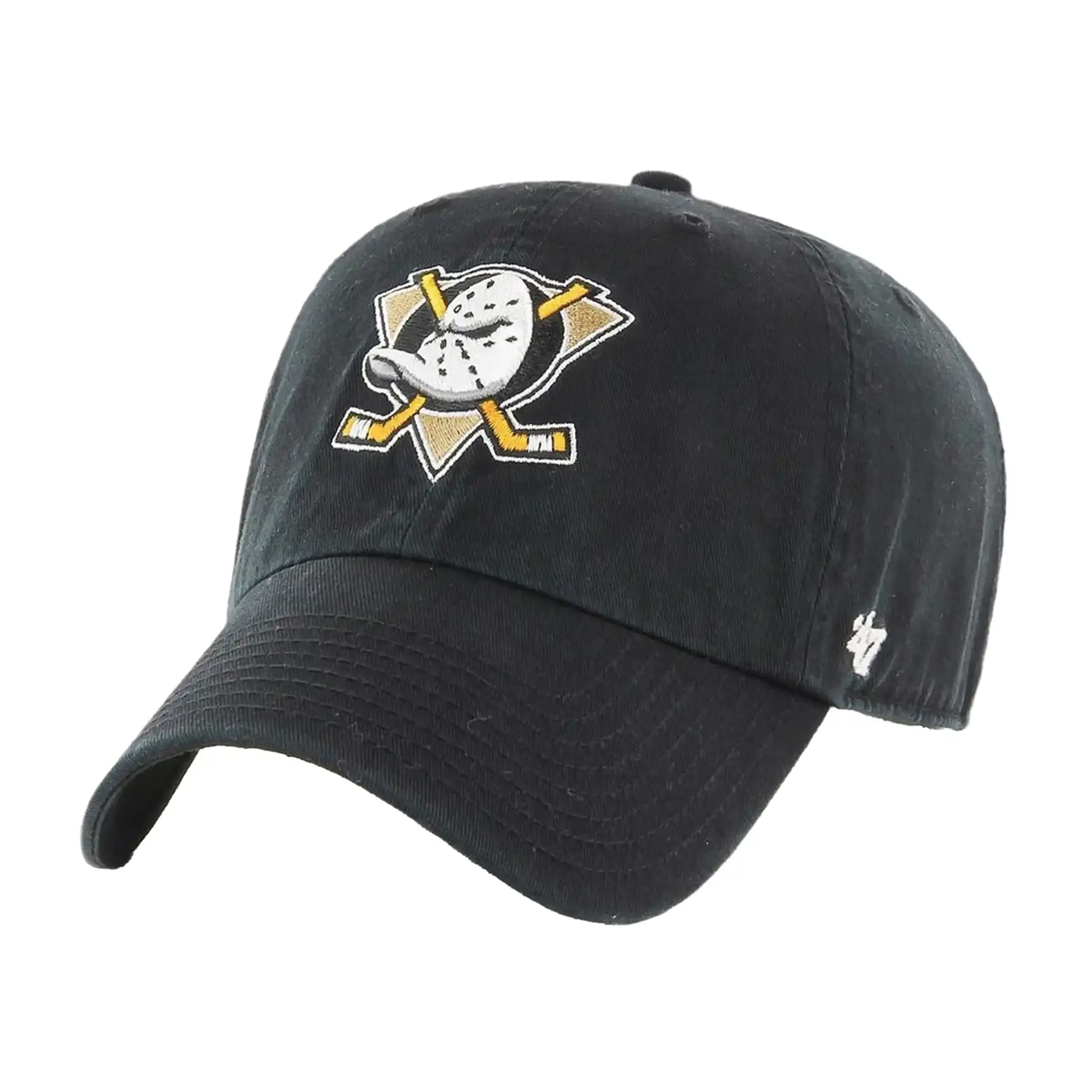 47 Brand NHL Anaheim Ducks '47 Clean up Adjustable Cap Zwart