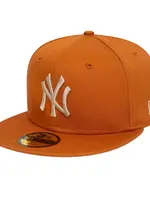 New Era New York Yankees Fitted Cap Camel Beige