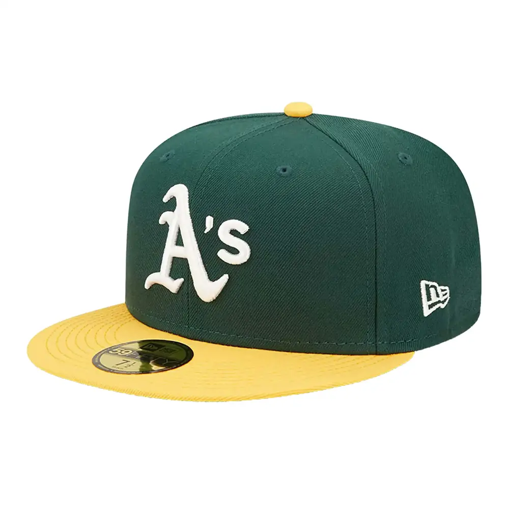 New Era MLB 9Fifty Oakland Athletics Cap (green/yellow)