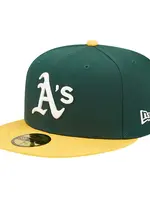 New Era Oakland Athletics 59Fifty Fitted Cap Green Yellow