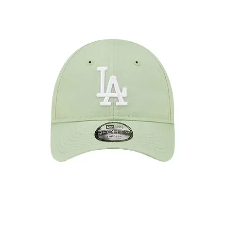 New Era 9forty NY cap in light green with white logo