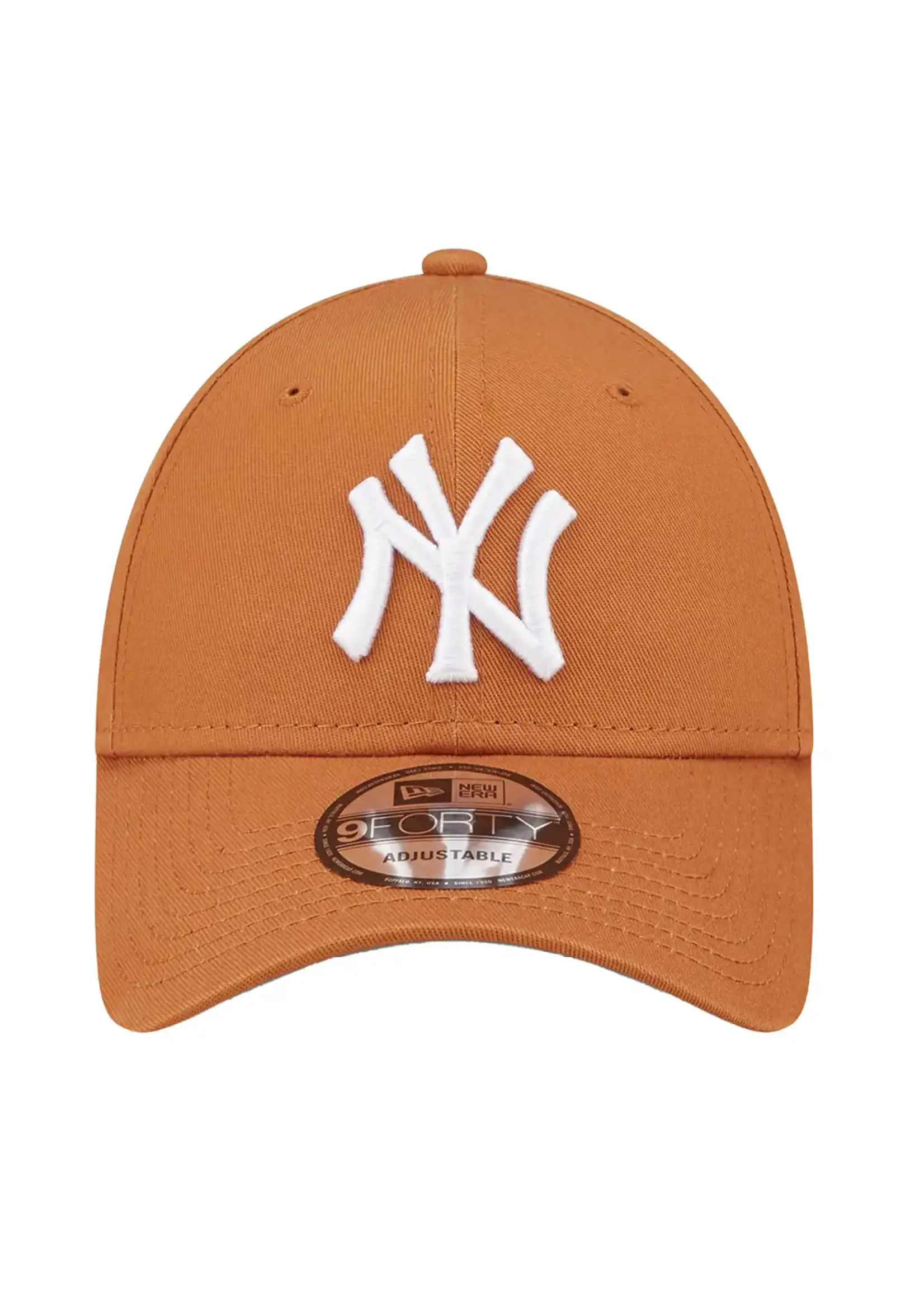 New Era New York Yankees 9forty Cap Camel White