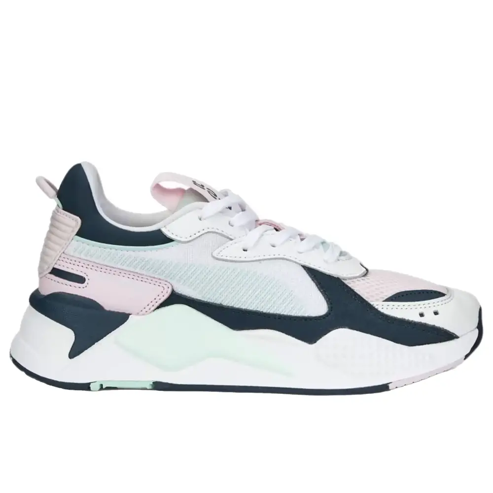 RS-X Reinvention White-Pearl Pink - Burned Sports