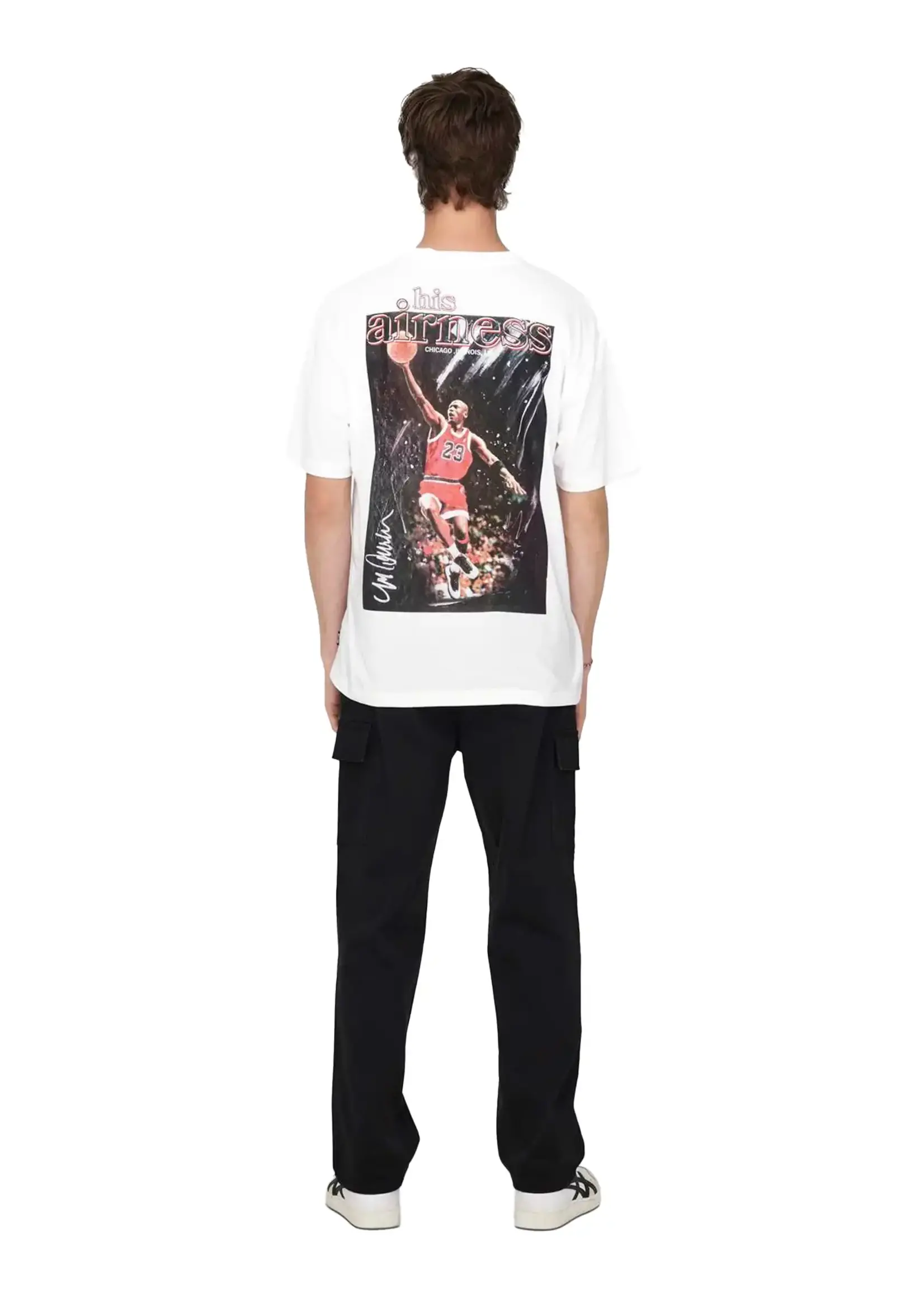 Only & Sons Michael Jordan Celebrity Relax Tee Wit