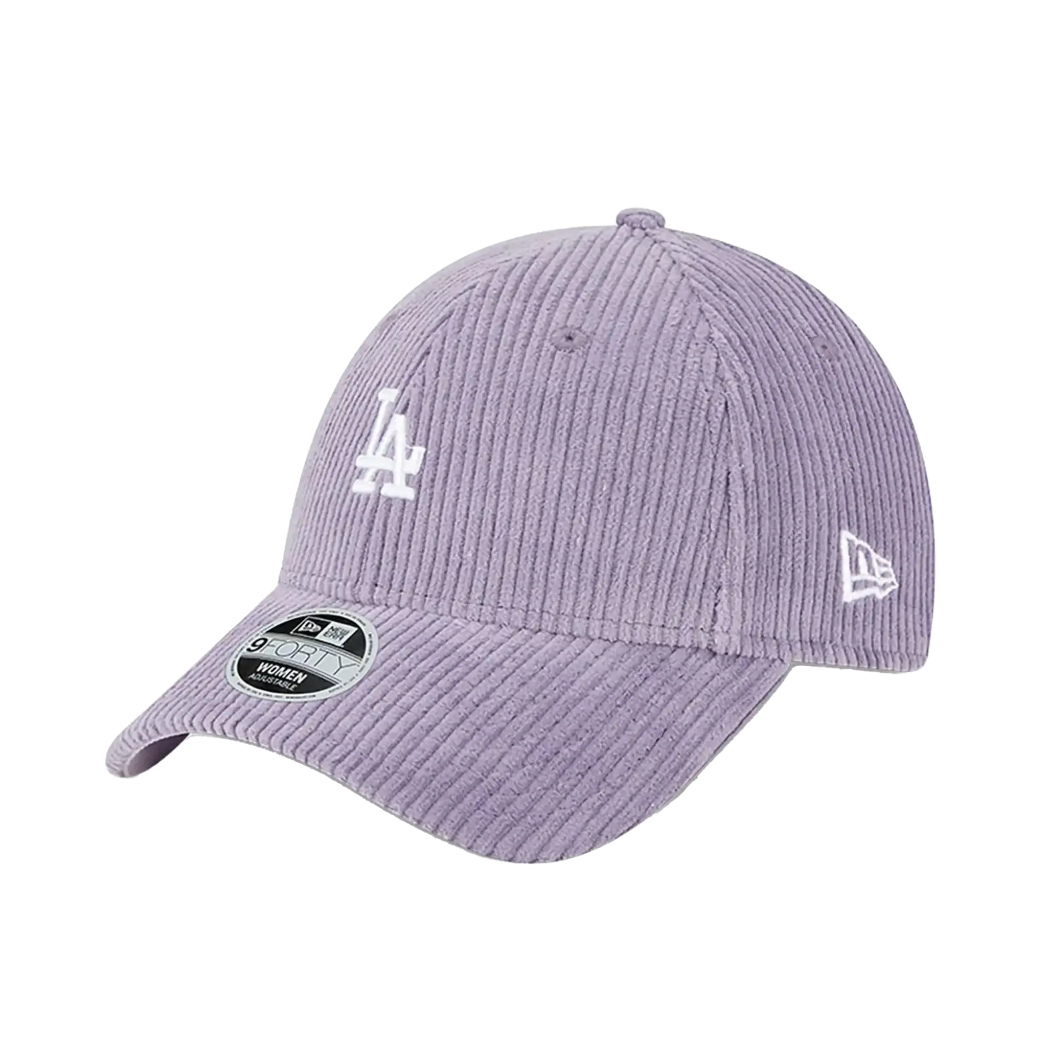 New Era - LA Dodgers Womens Cord Purple 9FORTY Adjustable Cap