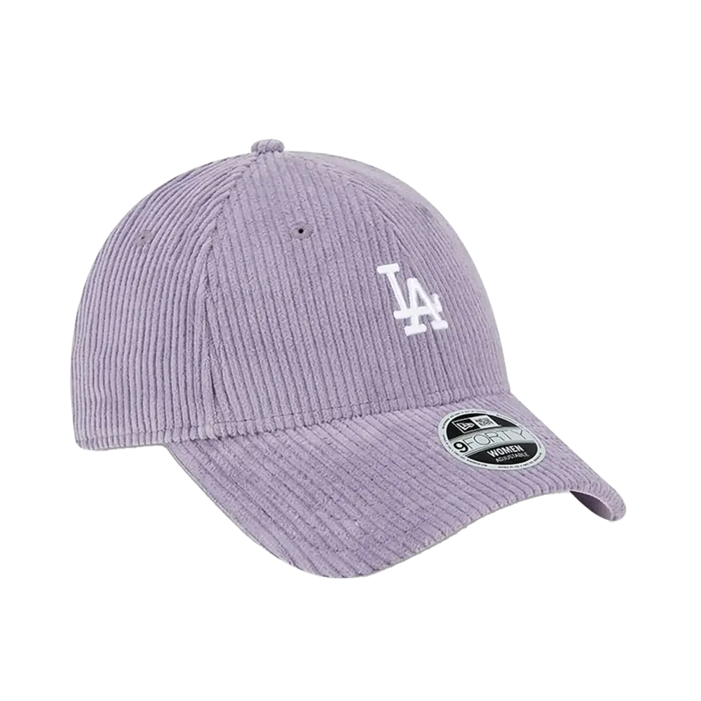 Los Angeles Dodgers Base Runner Mini Logo Cap Khaki - Burned Sports