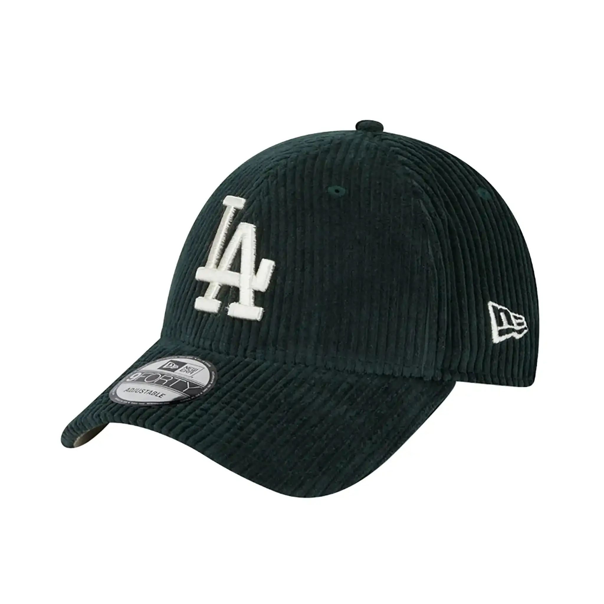 New Era - LA Dodgers Wide Cord Green 9FORTY Adjustable Cap